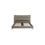 Pat NapoliNight 160 piele gri 2080 fara depozit - imagine 6