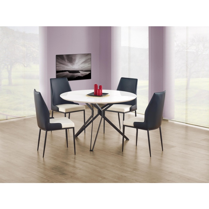 Masa Pixel MDF vopsit alb 120cm - imagine 2