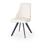 Scaun K206 ecopiele alb - imagine 2