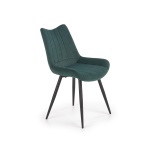 Scaun K388 velvet verde - imagine 2