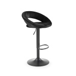 Scaun bar H102 velvet negru - imagine 2