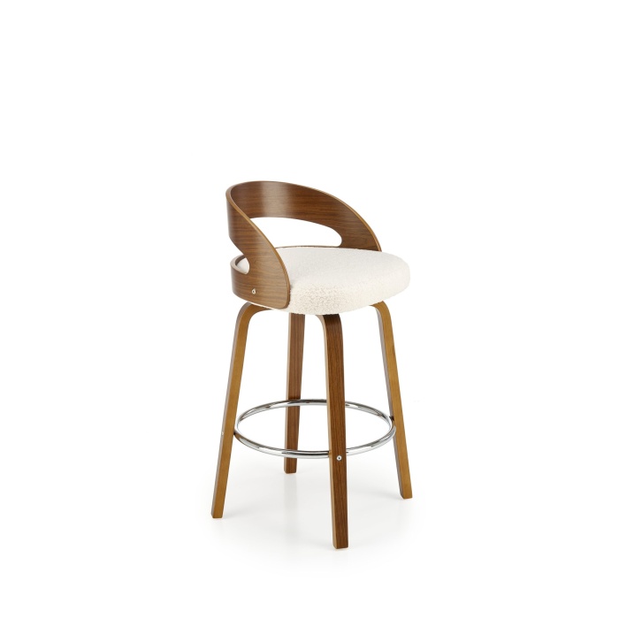 Scaun bar H110 crem/nuc