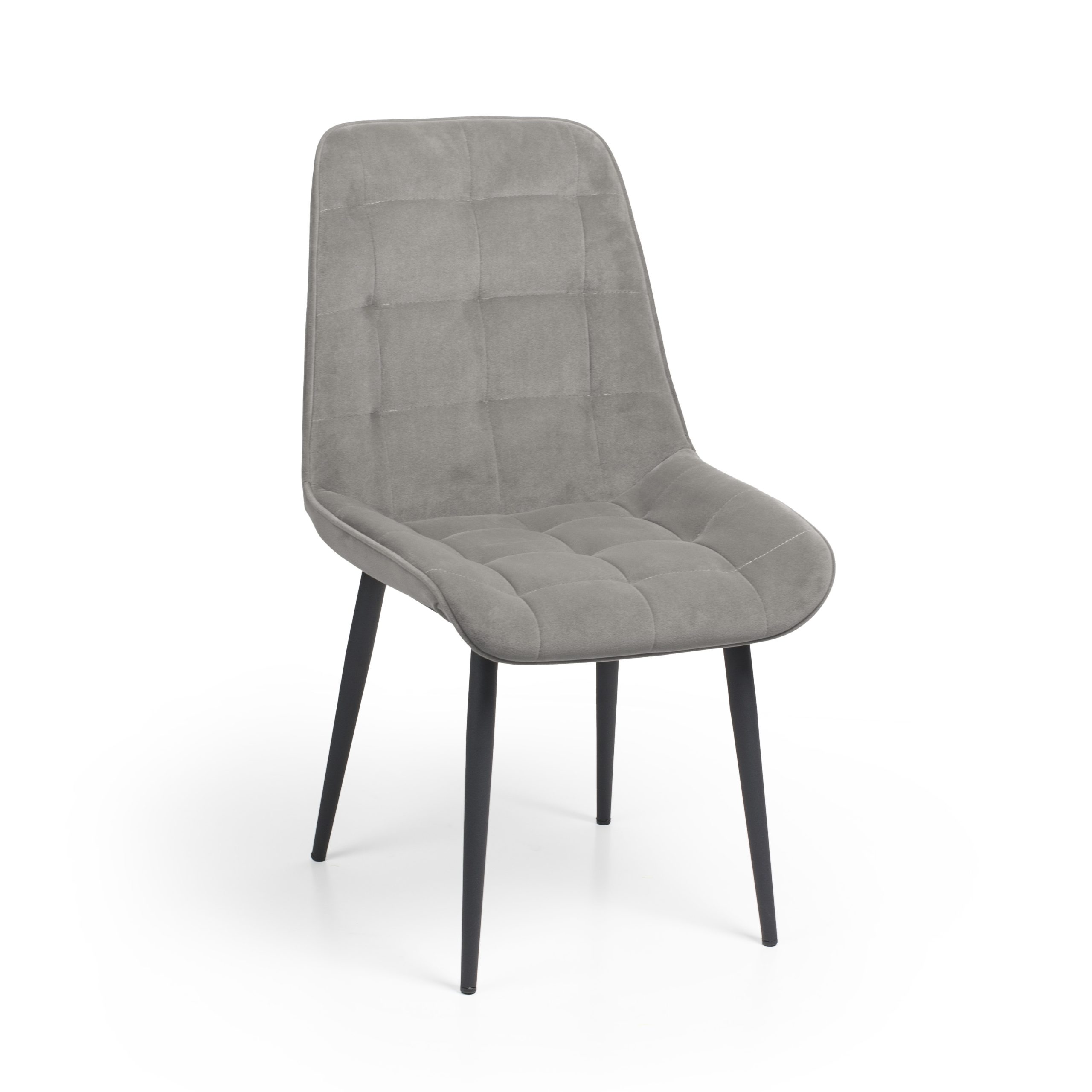 as220105-1 Scaun Mars velvet gri 20 - imagine 1