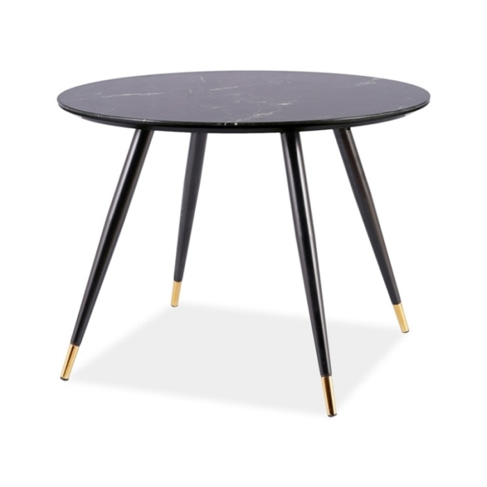 Masa Cyryl II negru 100cm