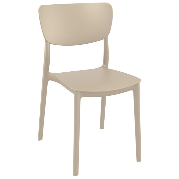 Scaun Monna taupe - imagine 1