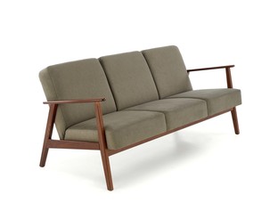 foto_add-29698 Canapea Milano 3S - tapițerie olive Castel 39 - imagine 1