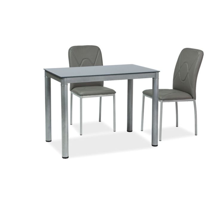 Masa Galant 100/60 sticla gri - imagine 1