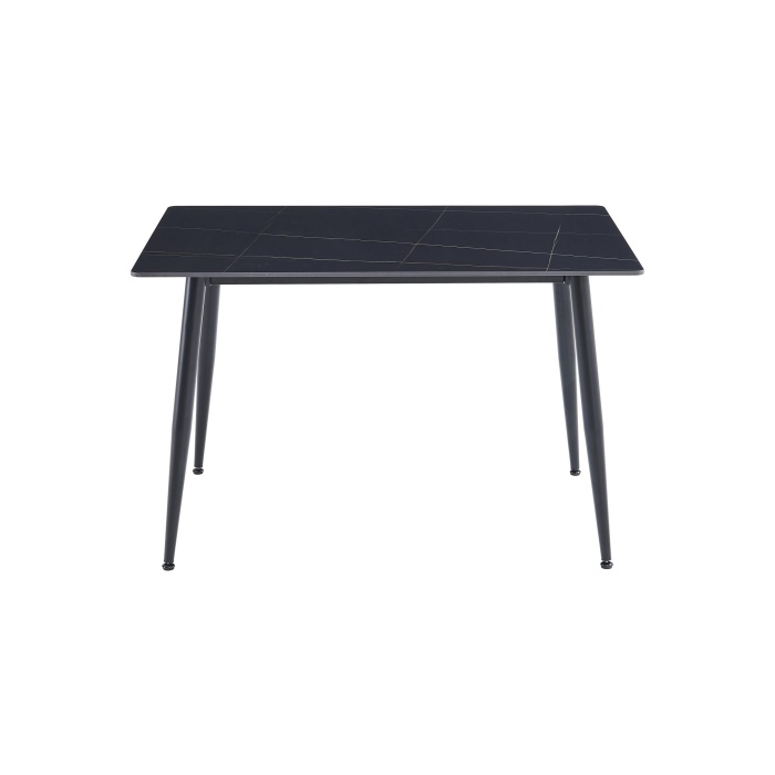 Masa Arrow ceramica negru mat 120x80