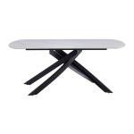 Masa Xenos alb lucios 180 - imagine 3