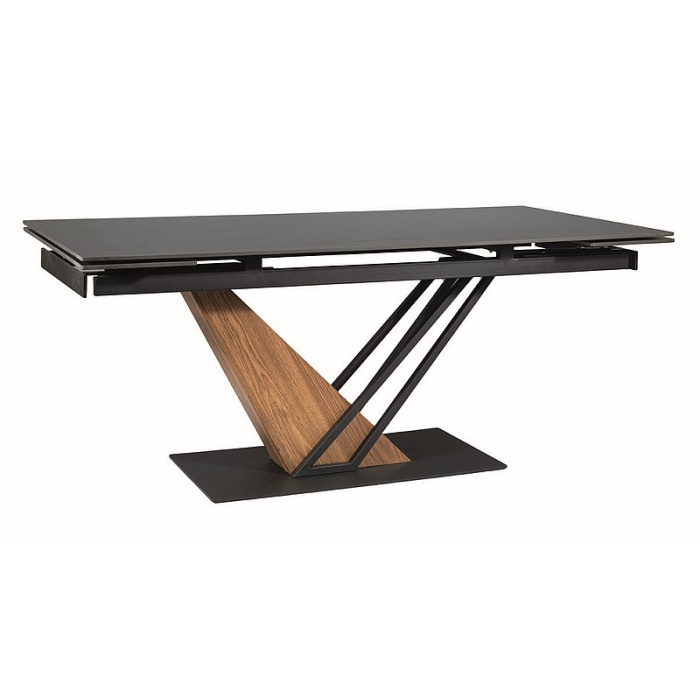 Masa Genesis ceramica negru 180/240X90 - imagine 1