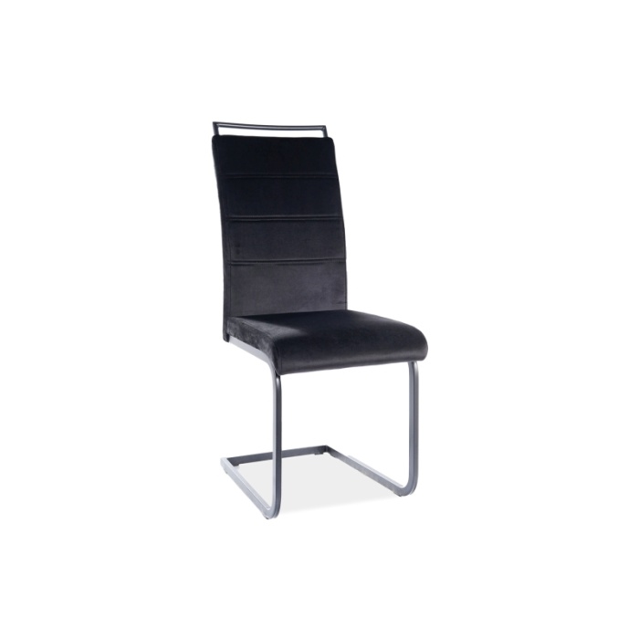 Scaun H-441 Velvet negru