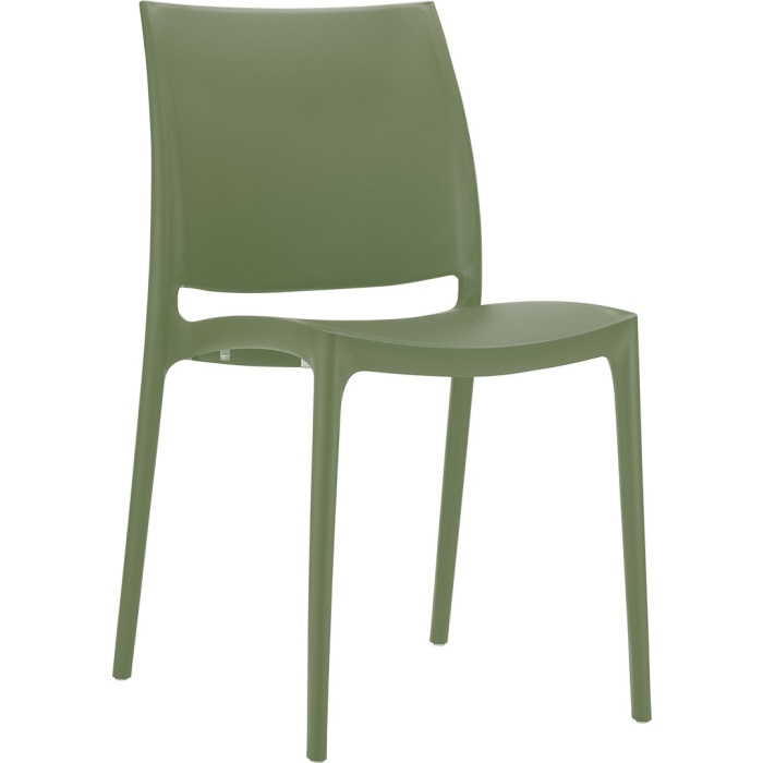 Scaun Maya olive green