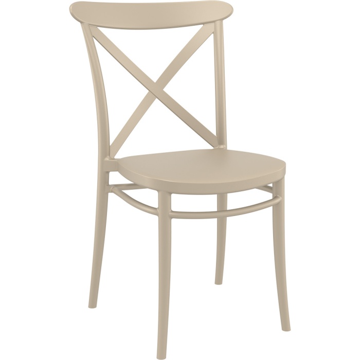 Scaun Cross taupe