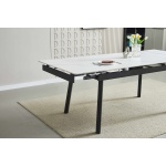 Masa Retto ceramica alb 150/210x90 cm - Image 2