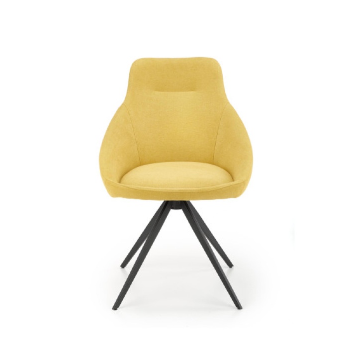 Scaun K431 stofa galben
