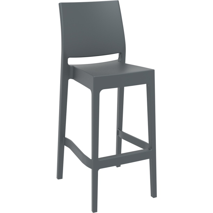 Scaun bar Marcel 75cm dark grey