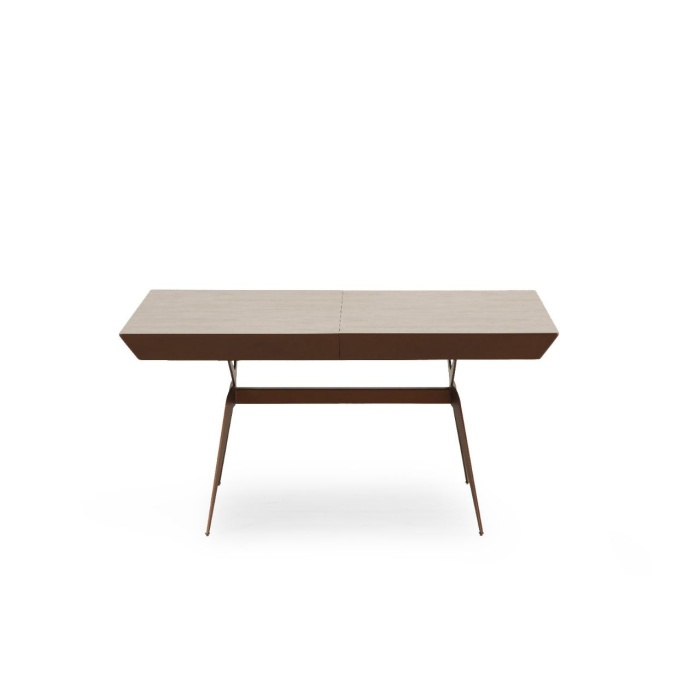 Masa Parthenon marmo lack, black 160(+200)*100 - imagine 1