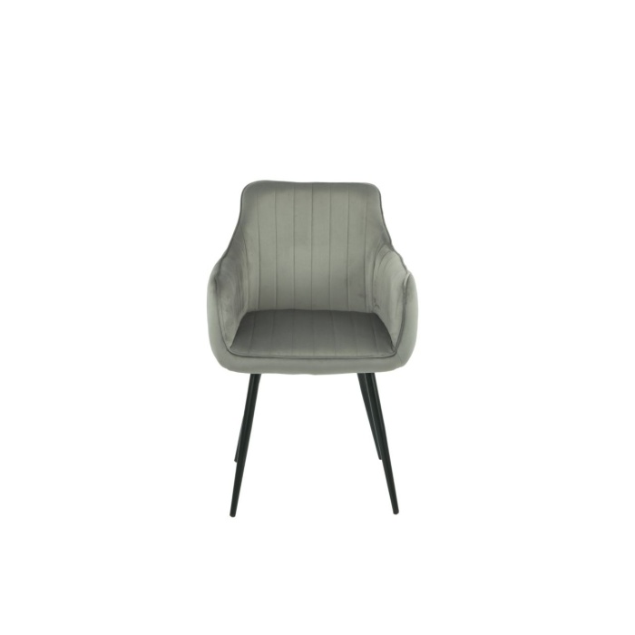 Scaun Ciro II velvet gri 14