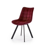 Scaun K332 velvet bordo