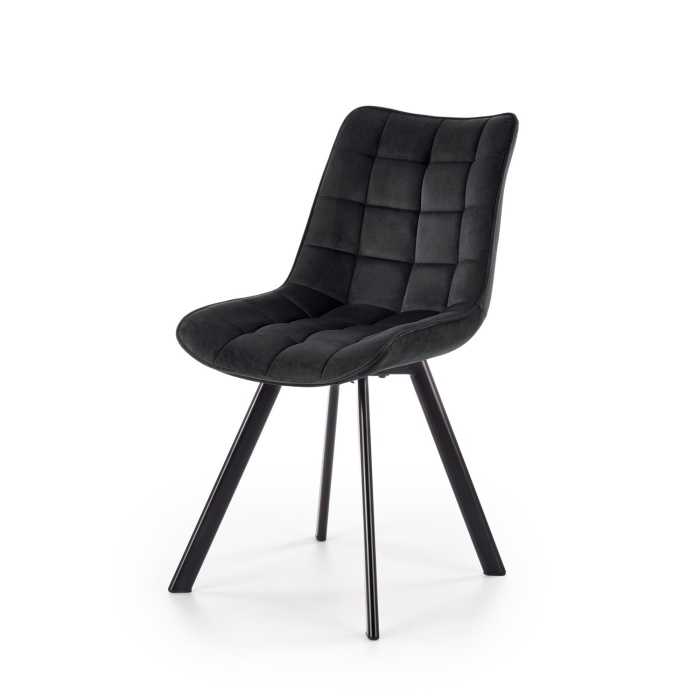 Scaun K332 velvet negru