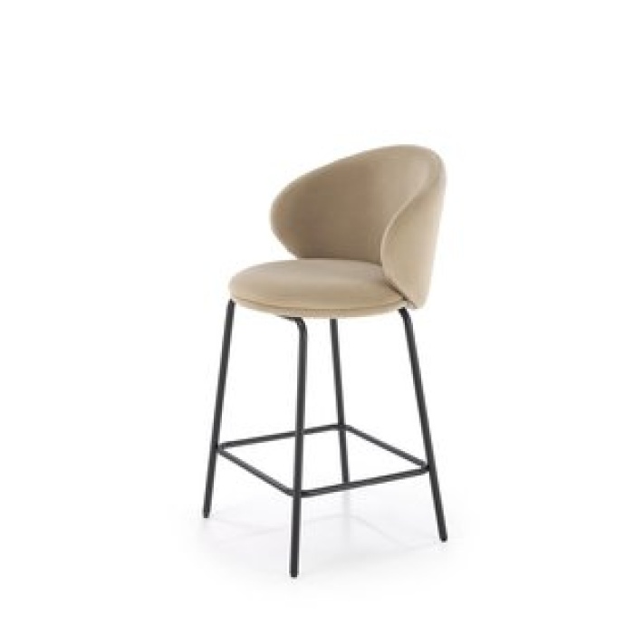 Scaun H121 velvet bej