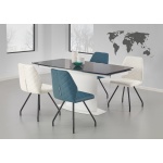 Masa Anderson sticla neagra 160/250x90
