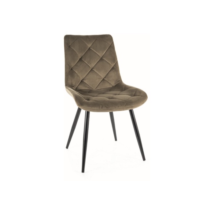 Scaun Ralph velvet oliva