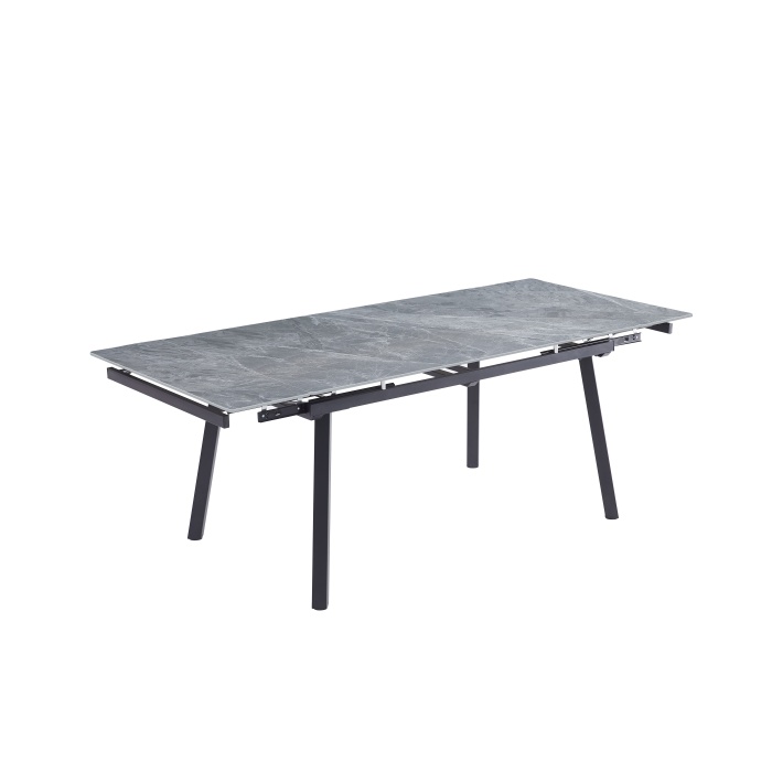 Masa Retto ceramica gri lucios 120 - imagine 3