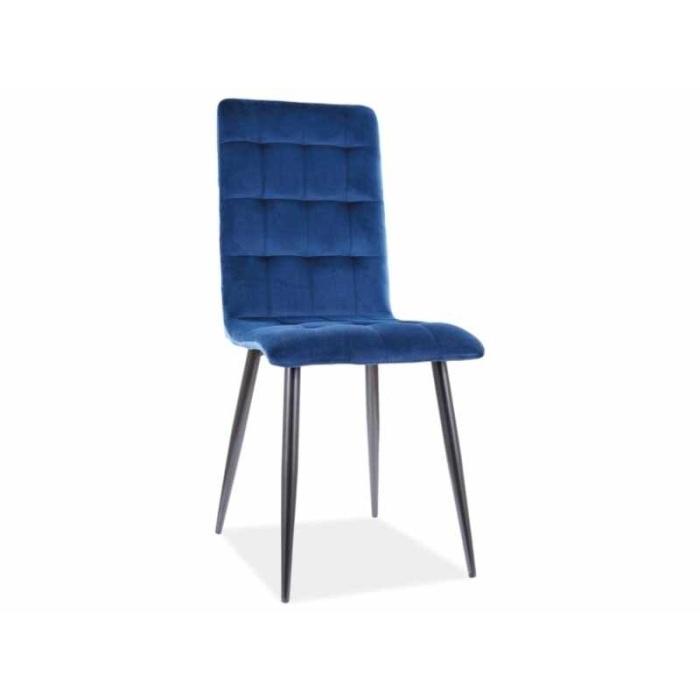 Scaun Otto Velvet albastru