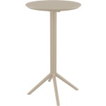 Masa bar Sky Folding Ø60 taupe