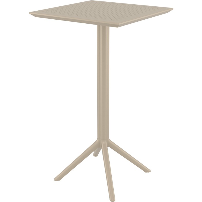 Masa bar Sky Folding 60x60 taupe