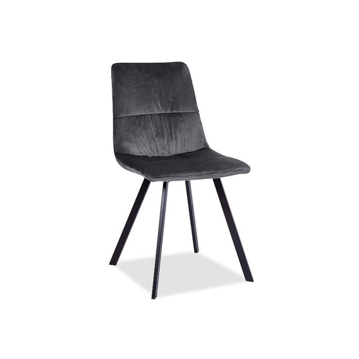 Scaun Toledo velvet gri