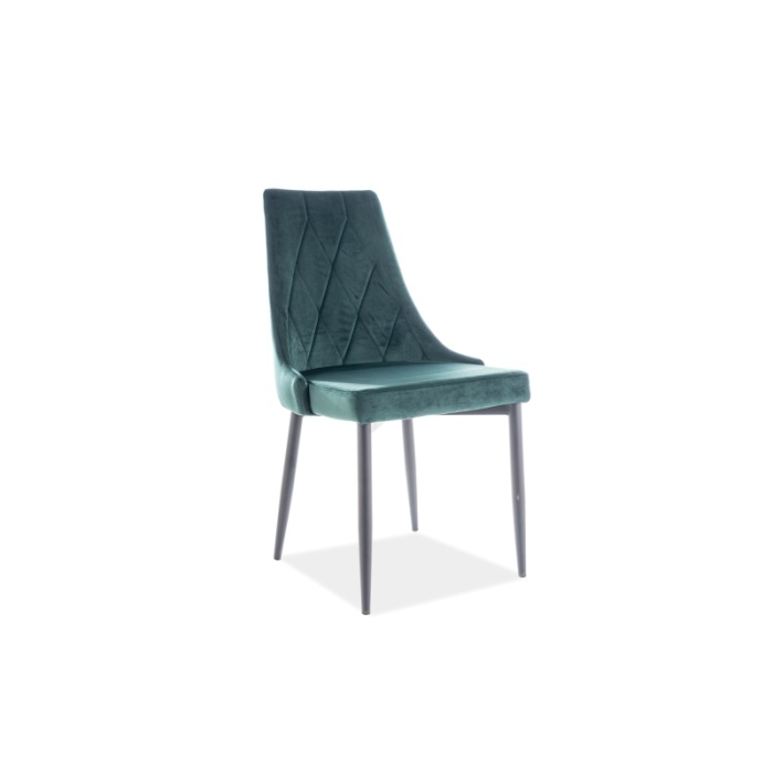 Scaun Trix B Velvet Verde