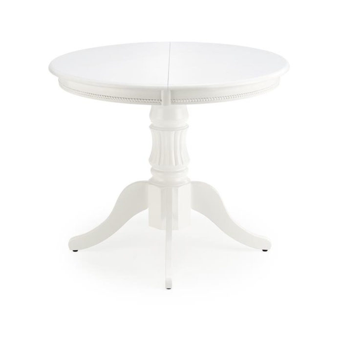 Masa William MDF alb /rotund 90/124x90