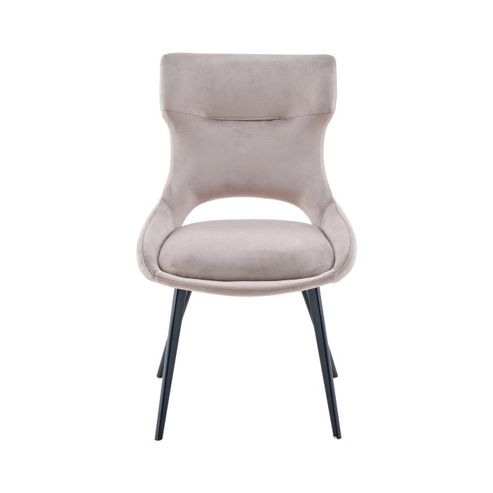 Scaun Korra velvet bej 40