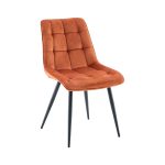 Scaun Cirox velvet orange 4215 - imagine 2