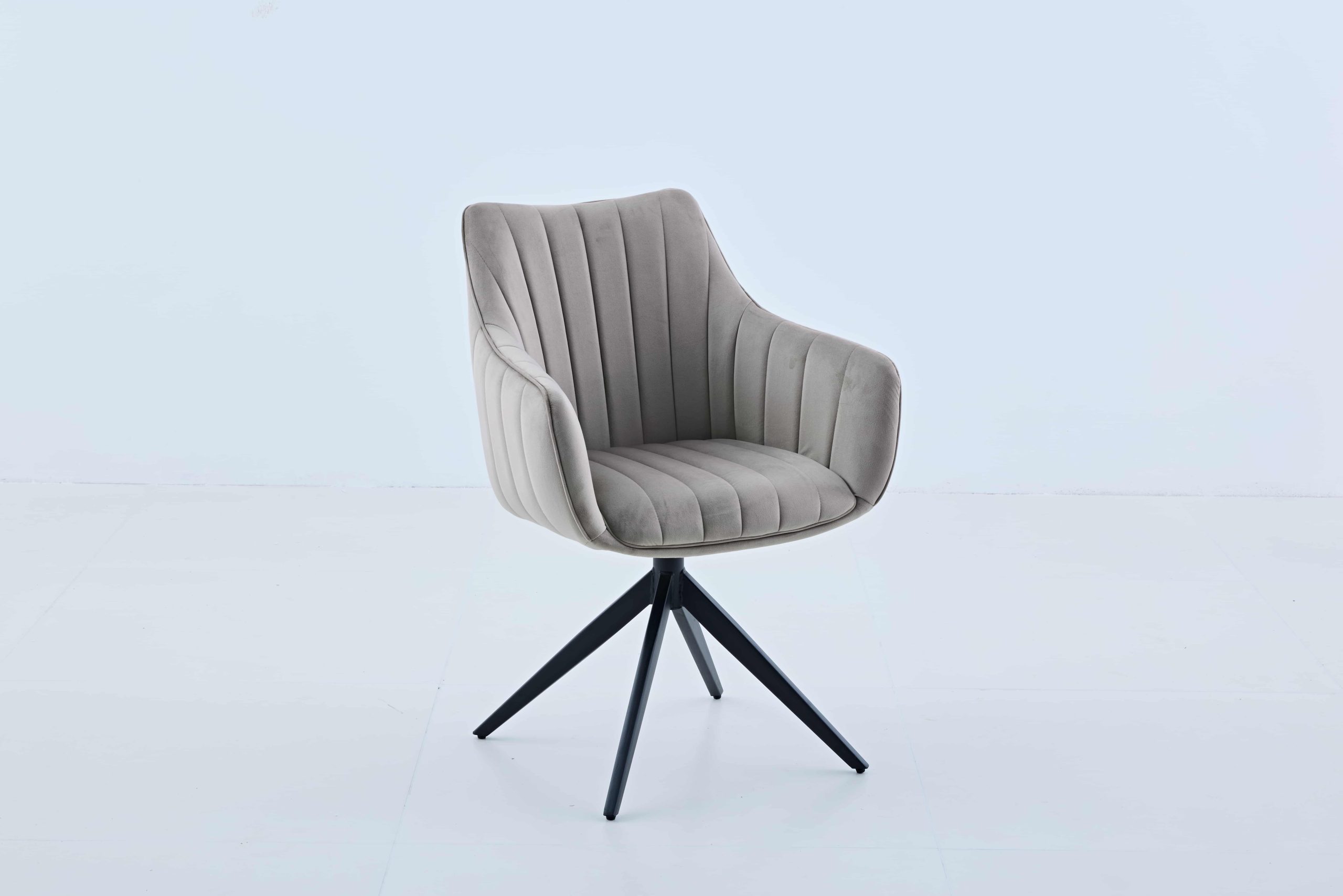 gdc8292-bluvel_14-2-1 Scaun Mondi velvet bej 40 - imagine 1