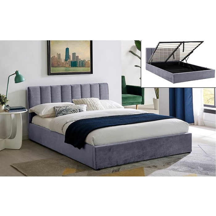Pat Montreal velvet gri 160/200