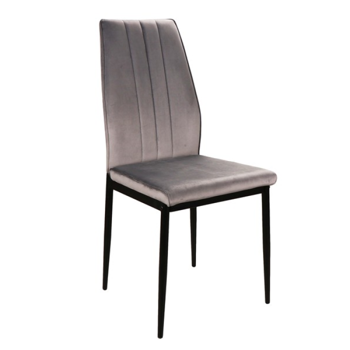 Scaun Atom velvet gri 14