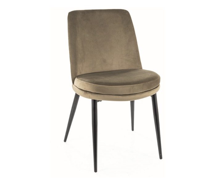 Scaun Kayla velvet oliva