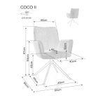 Scaun Coco II Vardo gri 11 - Image 2