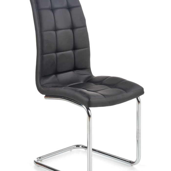 Scaun K147 ecopiele negru